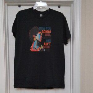 Lauryn Hill HOW YOU GONNA WIN, WHEN YOU AIN'T RIGHT WITHIN? T-shirt Medium